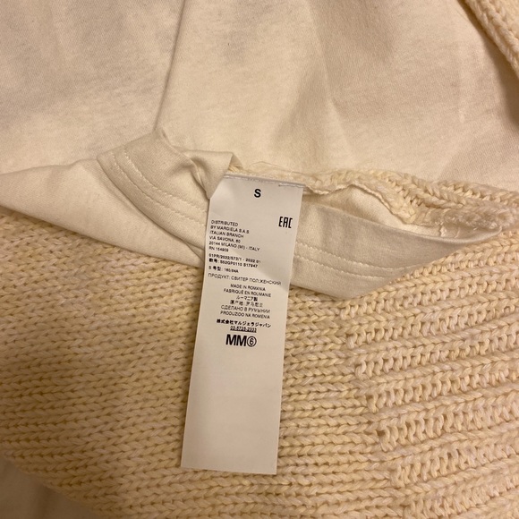 MM6 Margiela Overzsized Logo Sweater - Picture 4 of 4